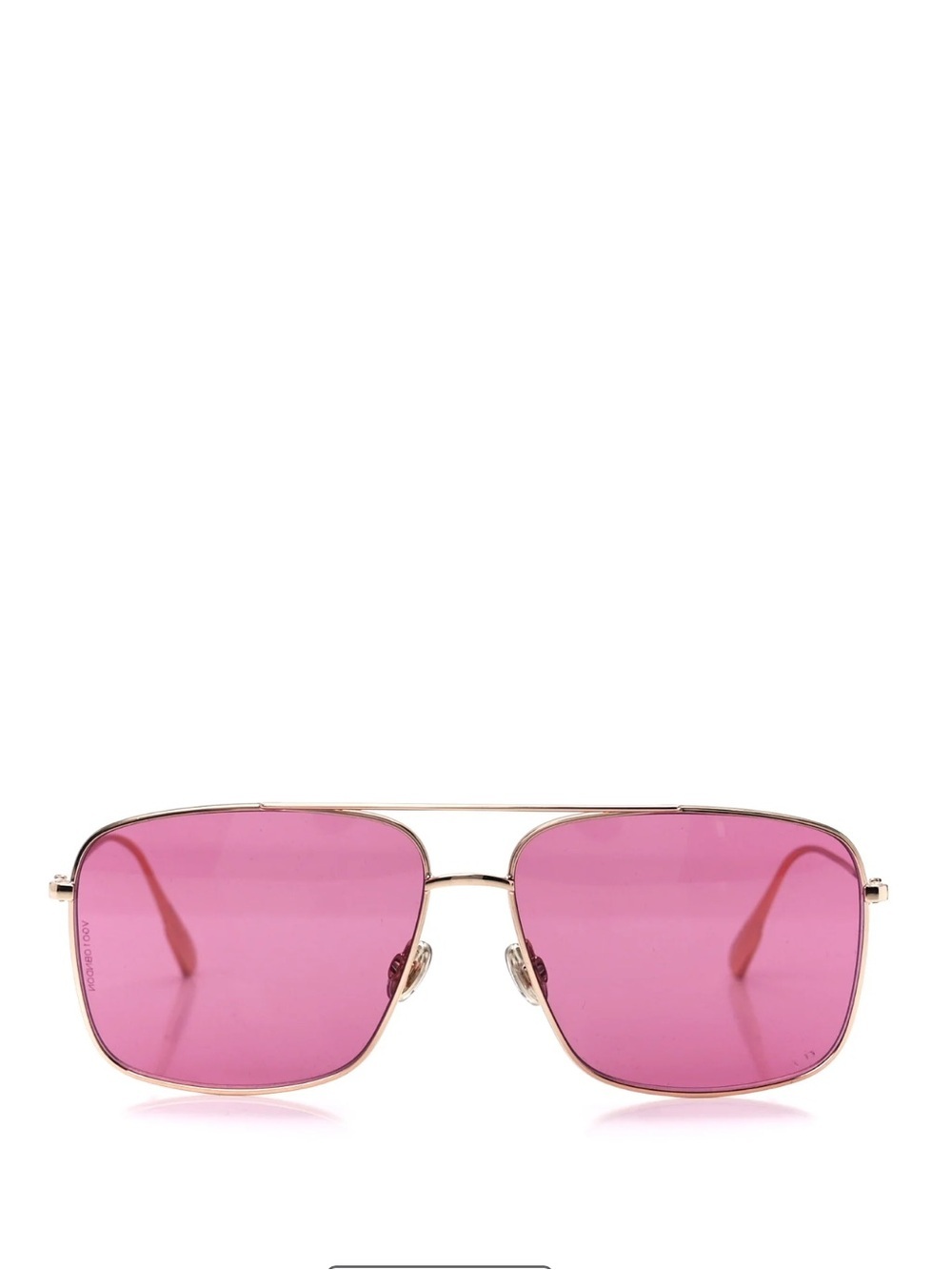 Christian Dior Stellaire Pink Lens Metal Frame Women's Sunglasses. Like new!